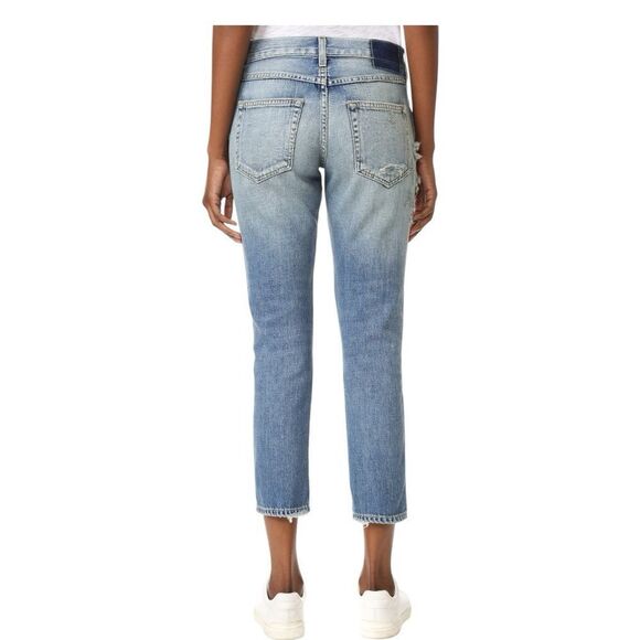 REVOLVE AMO TOMBOY CROP SIZE 27. SUPER SOFT. GREAT SPRING SUMMER JEAN. - Picture 1 of 12